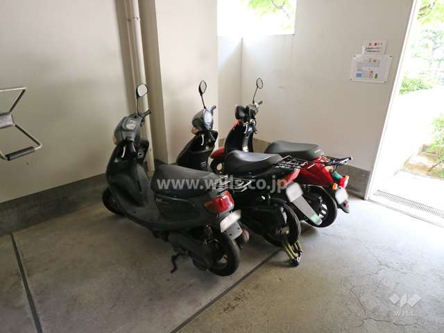 バイク置場