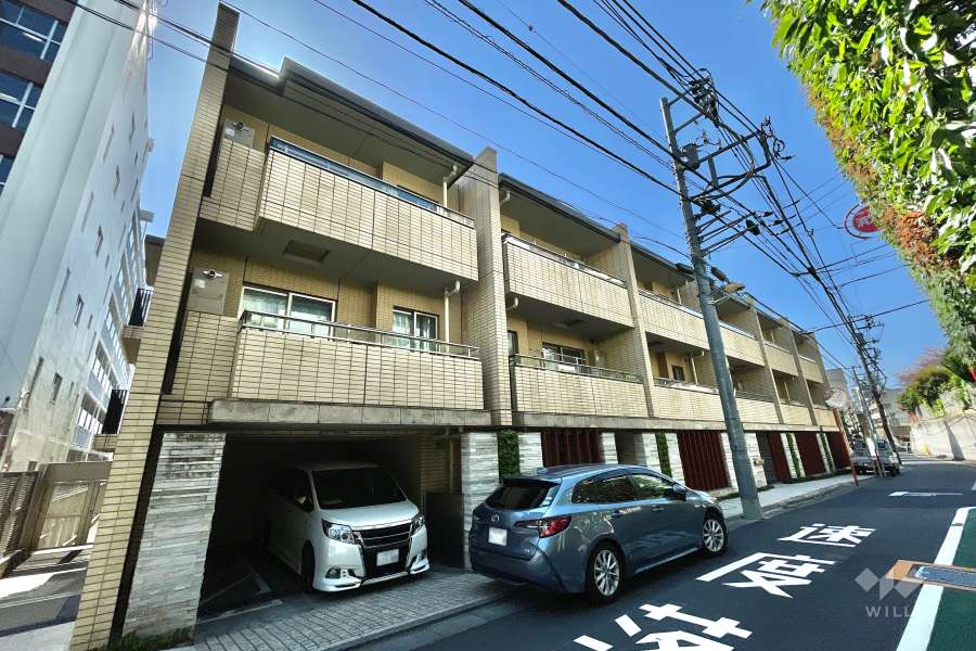 オーベル目黒の外観（南東側から）