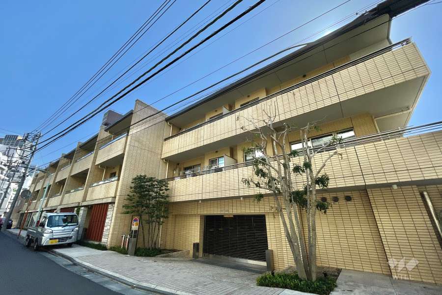 オーベル目黒の外観（北西側から）