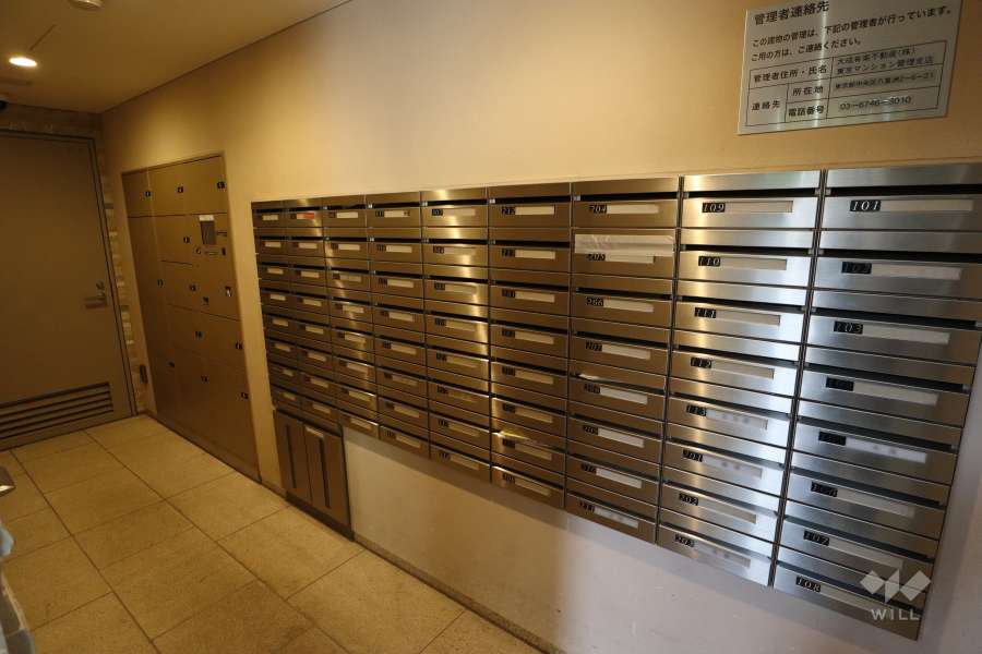 宅配ボックスと共用ポスト