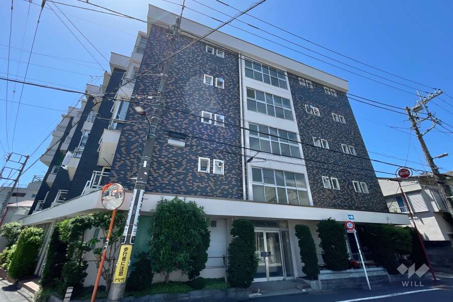 ニュー小山マンションの外観（北側から）