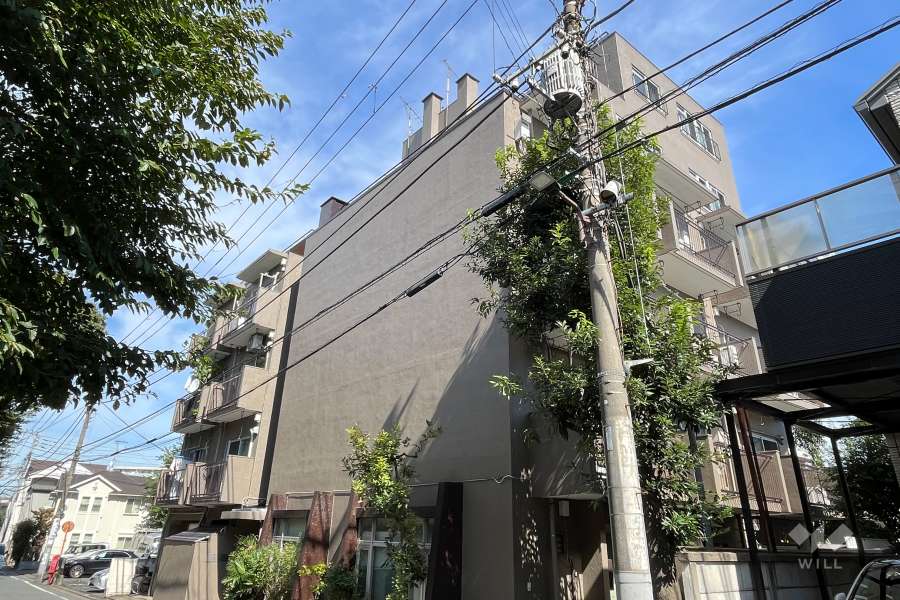 関興グリーンハイツの外観（南西側から）