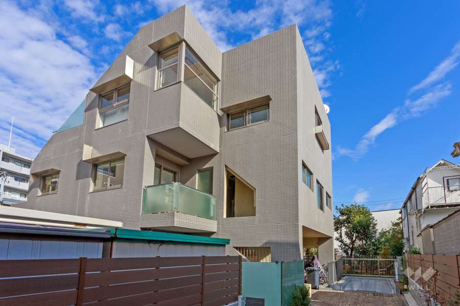 CS自由が丘の外観（南西側から）