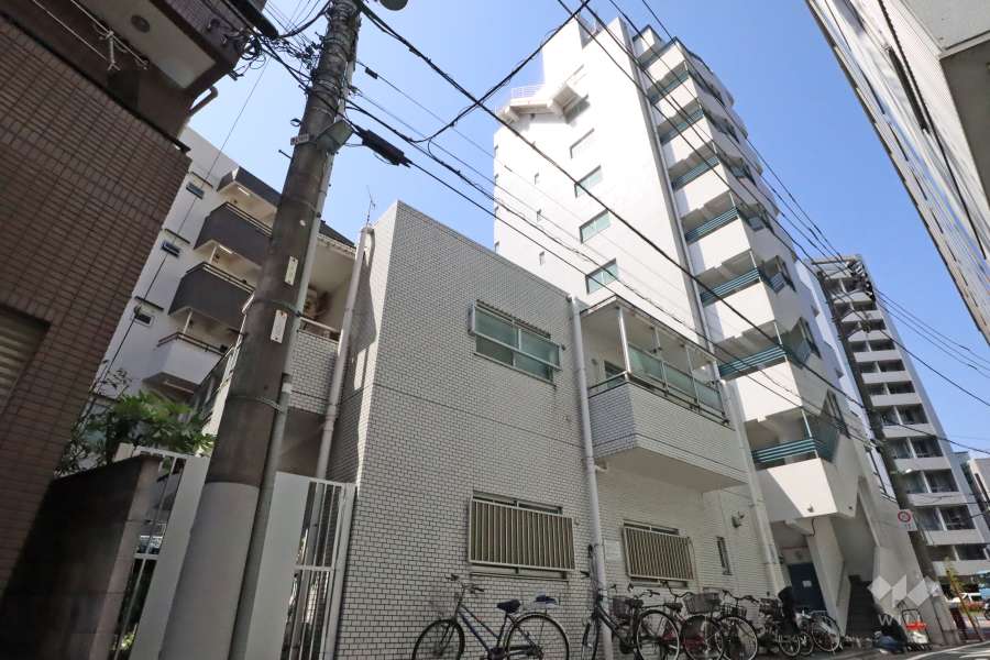 フォンテーヌ目黒の外観（北東側から）