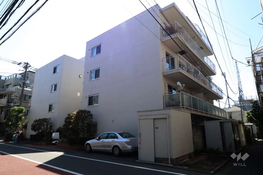 学芸大ハウスの外観（北西側から）