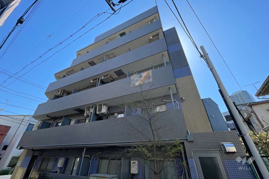 ブチメゾン目黒の外観（南西側から）　