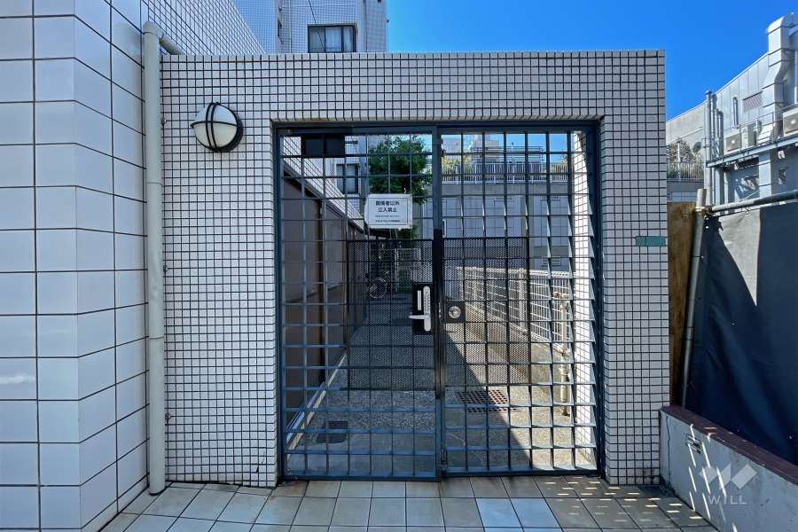 オートロック式の駐輪場