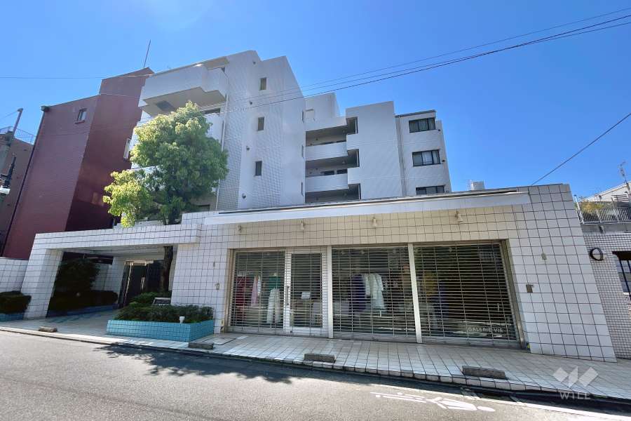 自由が丘シティハウスの外観（北西側から）