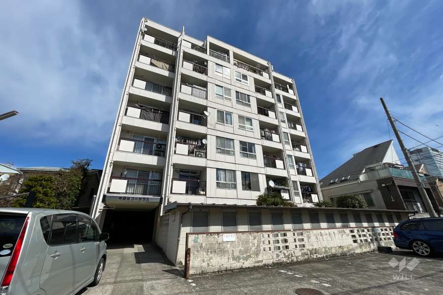 中目黒コーポラスの外観（南西側から）