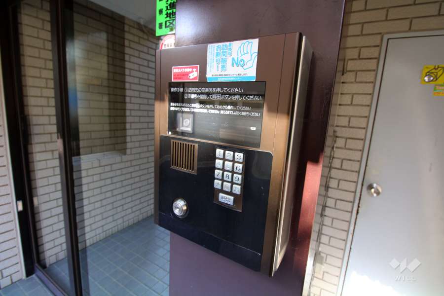 インターホンの操作盤