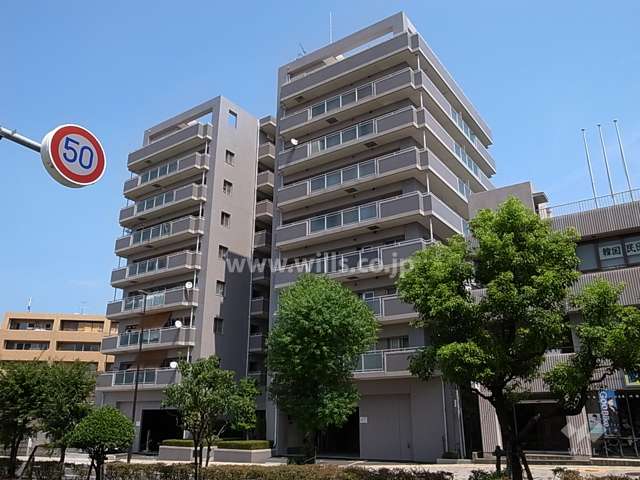 エーベル伊丹参番館の外観（南西側から）