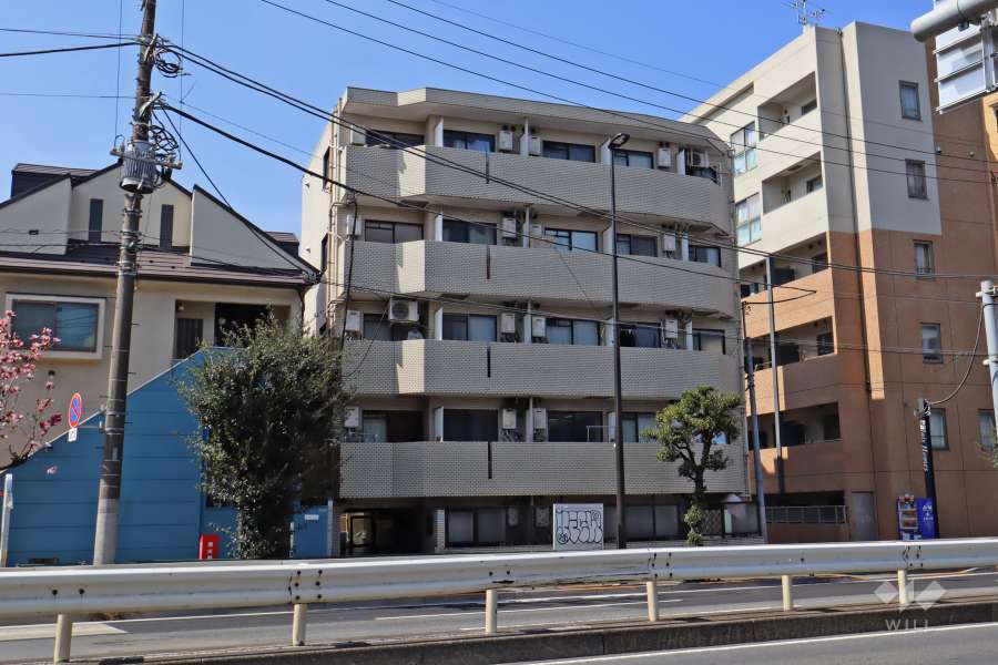 メゾンドスリジェの外観(南東側から)