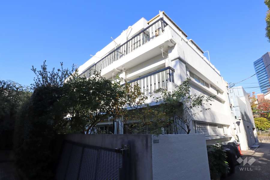 西郷山コーポラスの外観(南東側から)