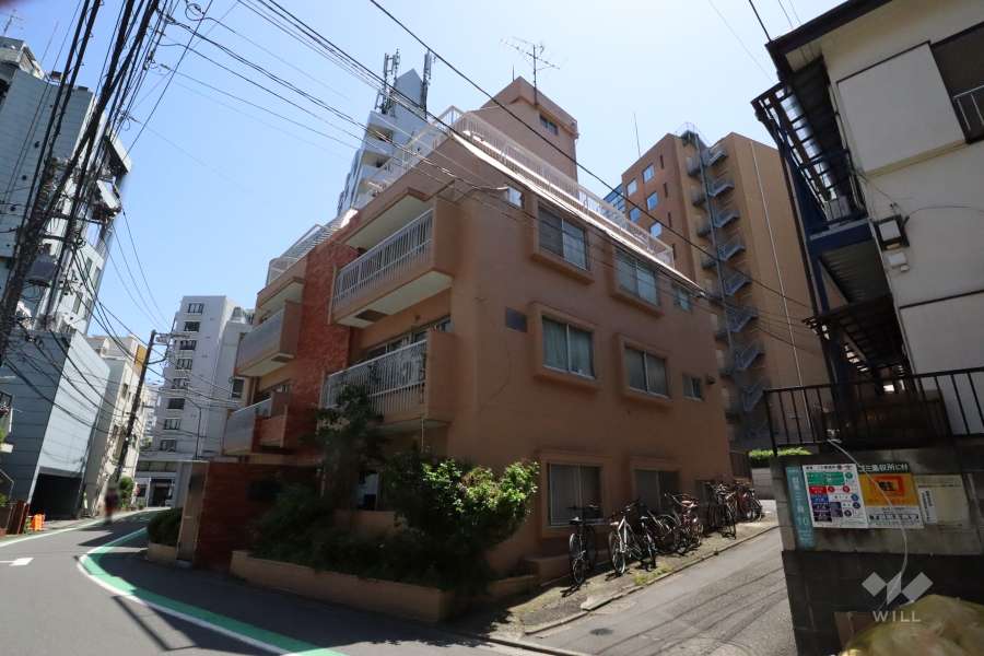 ライオンズマンション目黒第2の外観(北側から)