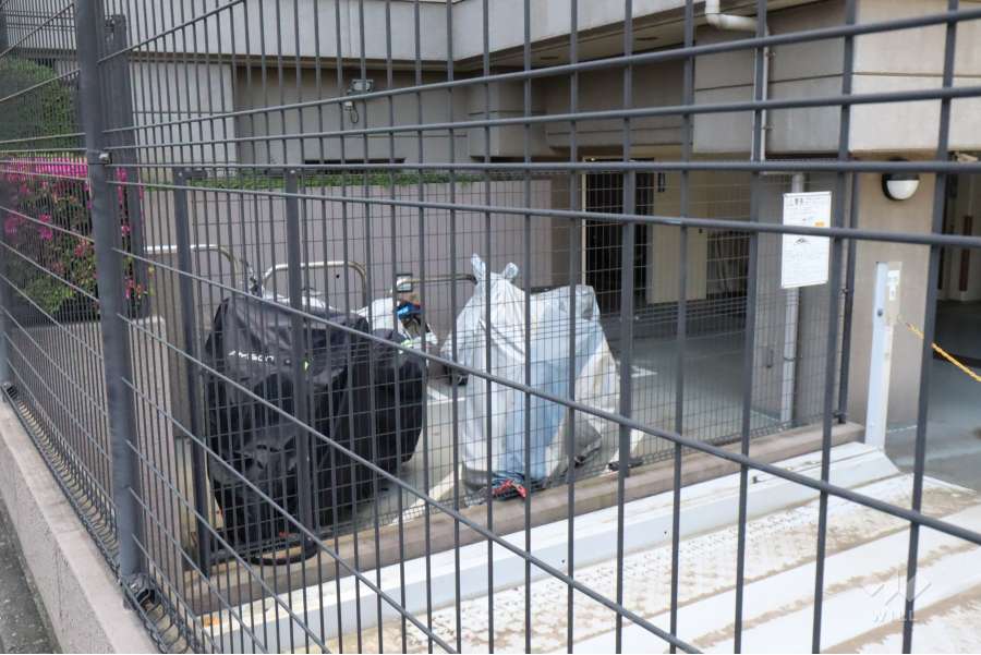 バイク置き場
