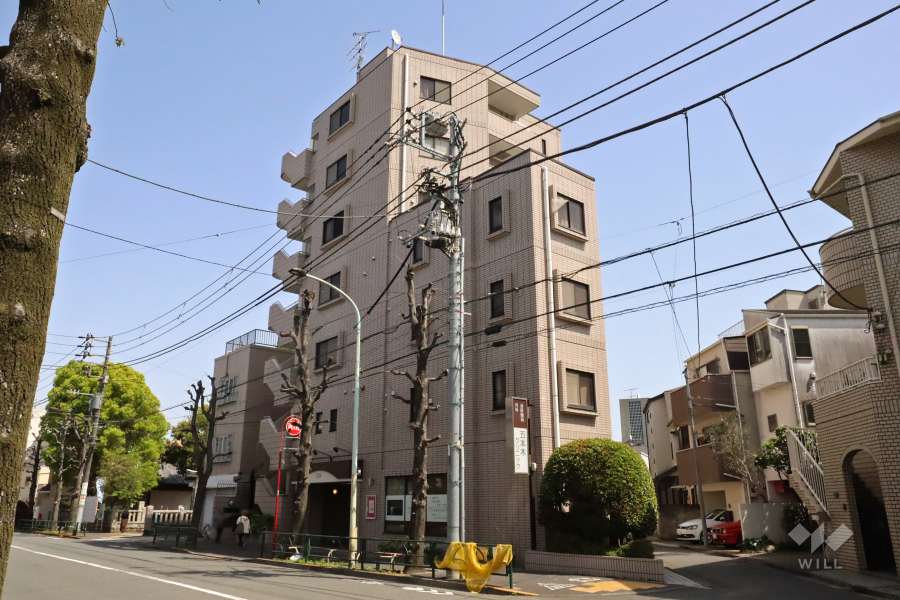 ネオアージュ祐天寺の外観(北西側から)