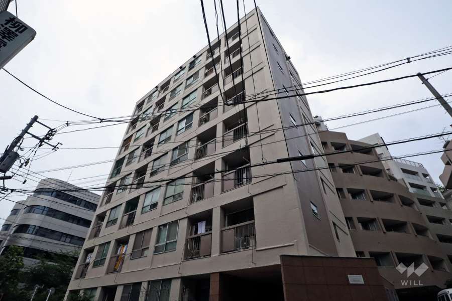 目黒第五コーポラスの外観（北東側から）