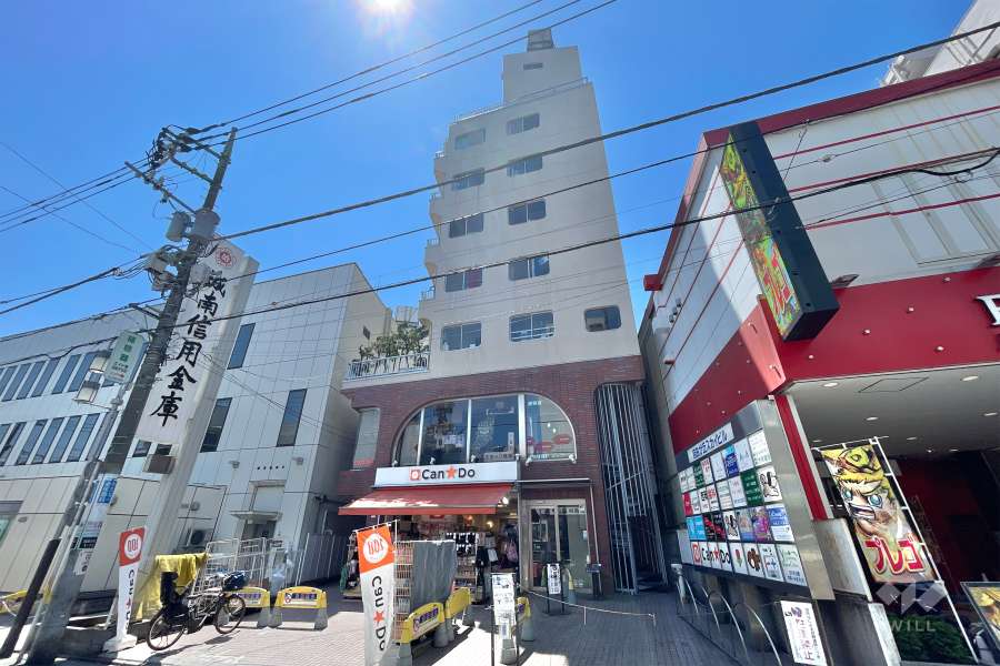 自由が丘スカイビルの外観（北西側から）