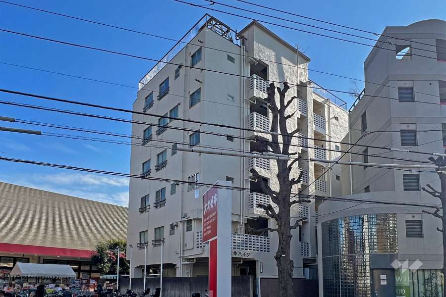 祐天寺ハイツの外観(北側から)_1