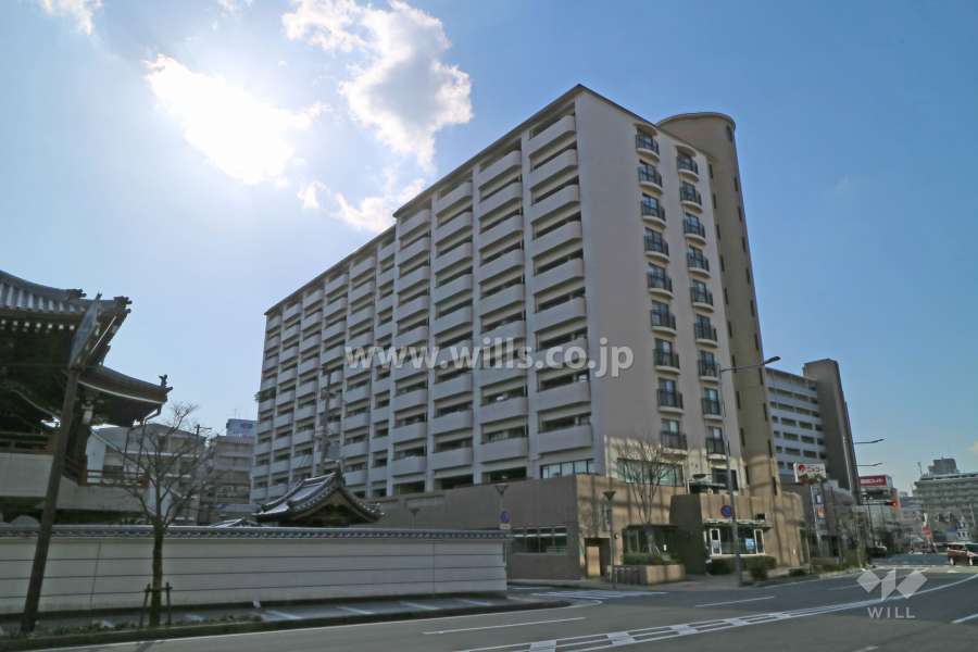 伊丹みやのまち4号館の外観-(北東側から)