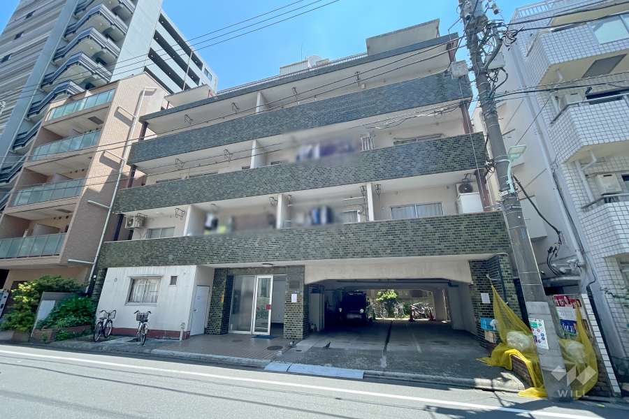 メゾン青葉の外観(西側から）