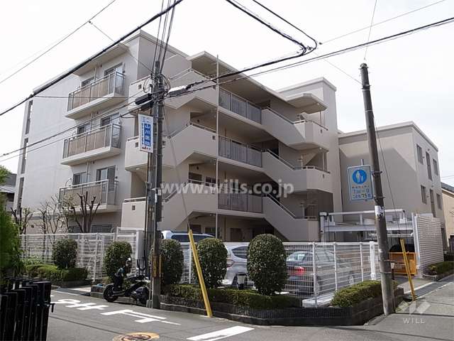 塚口北パークホームズの外観（北東側から）