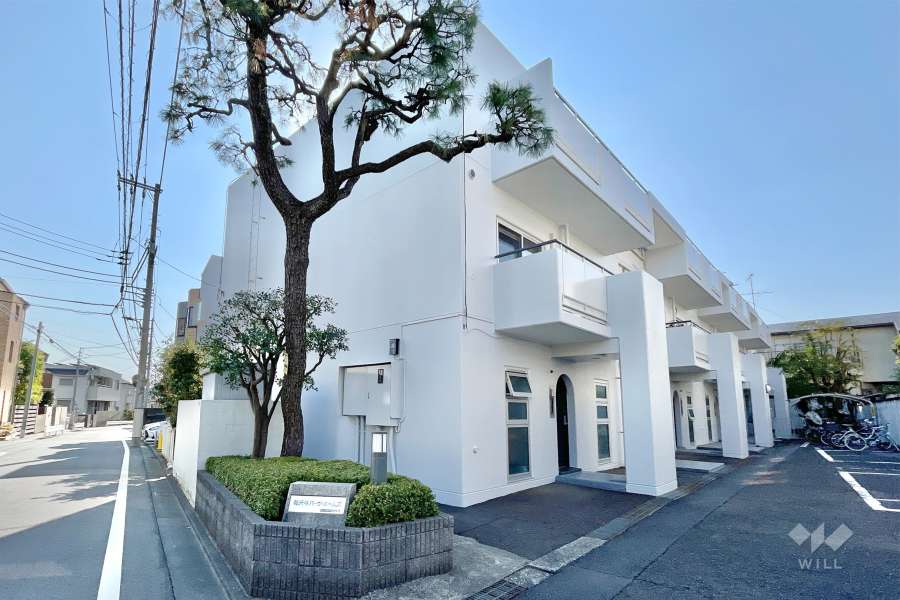 祐天寺パークホームズの外観（北西側から）