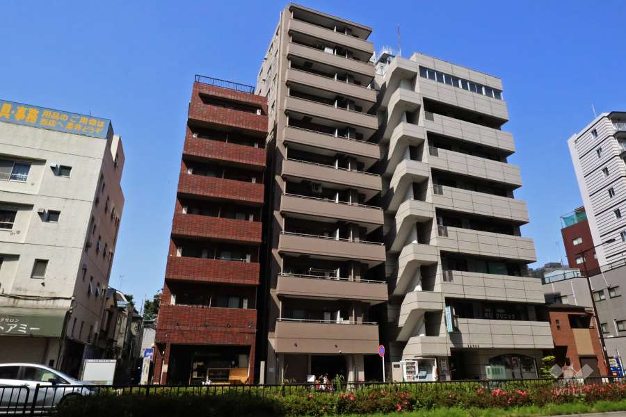 ジャルダン目黒の外観(北東側から)