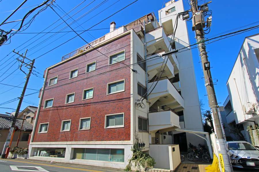 学芸大スカイマンションの外観（北東側から）