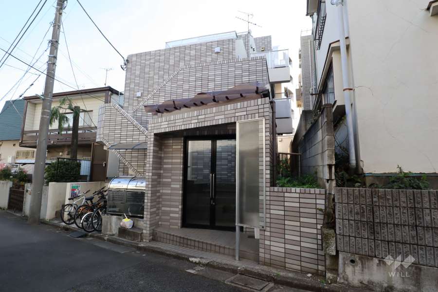 ミリオンコート学芸大の外観(北西側から)