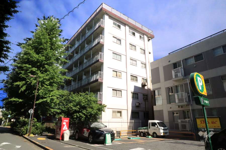 第２愛知マンションの外観（東側から）