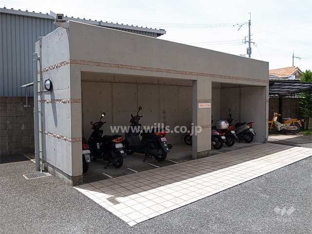 バイク置場