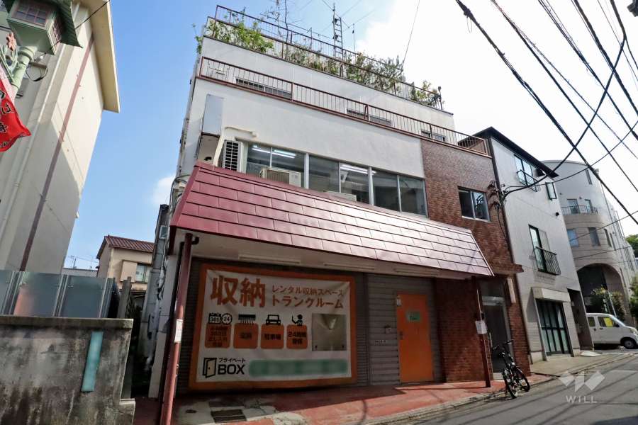 近富ハイツの外観（北側から）