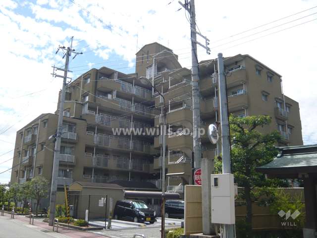 伊丹バラ公園パークホームズの外観（北東側から）