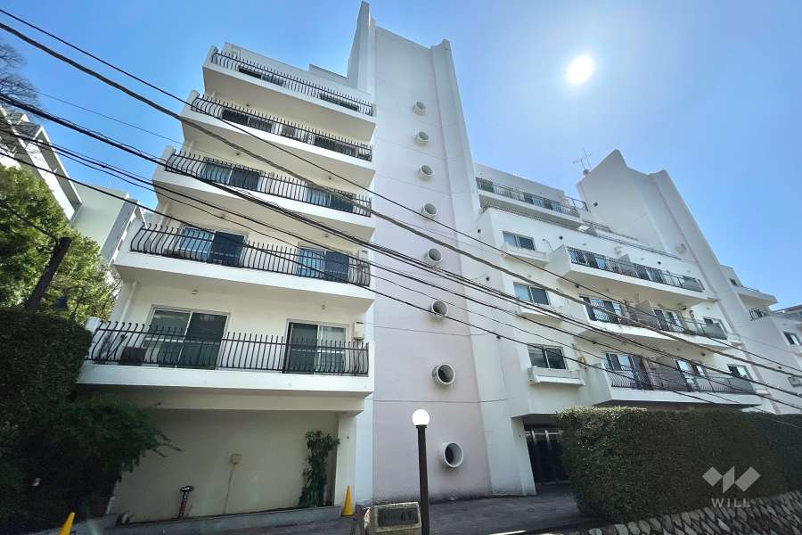 パビヨン目黒の外観（北東側から）