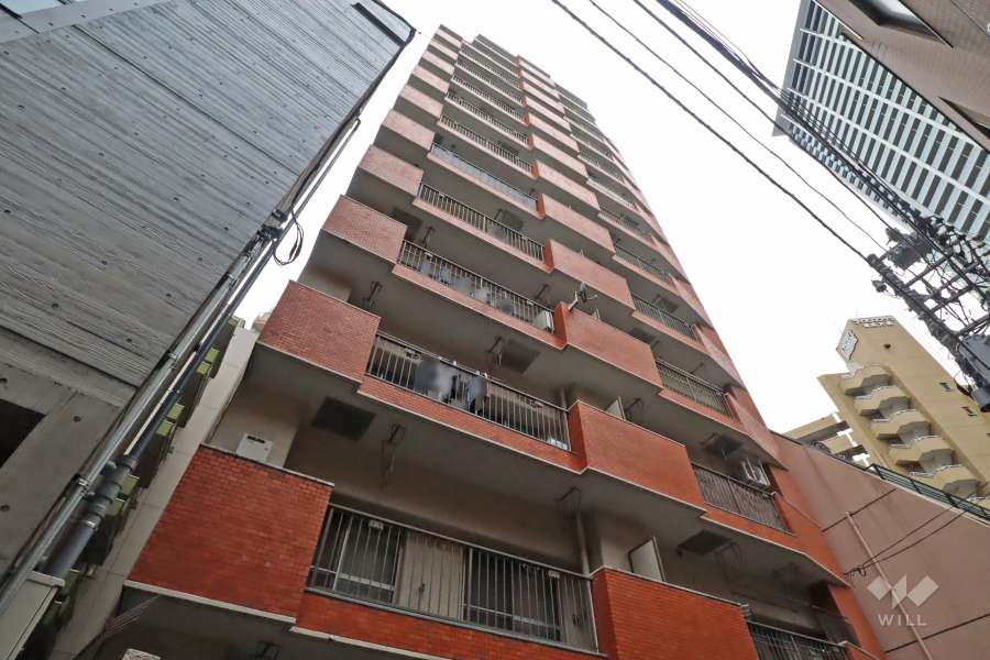 パラスト上目黒の外観(北西側から)