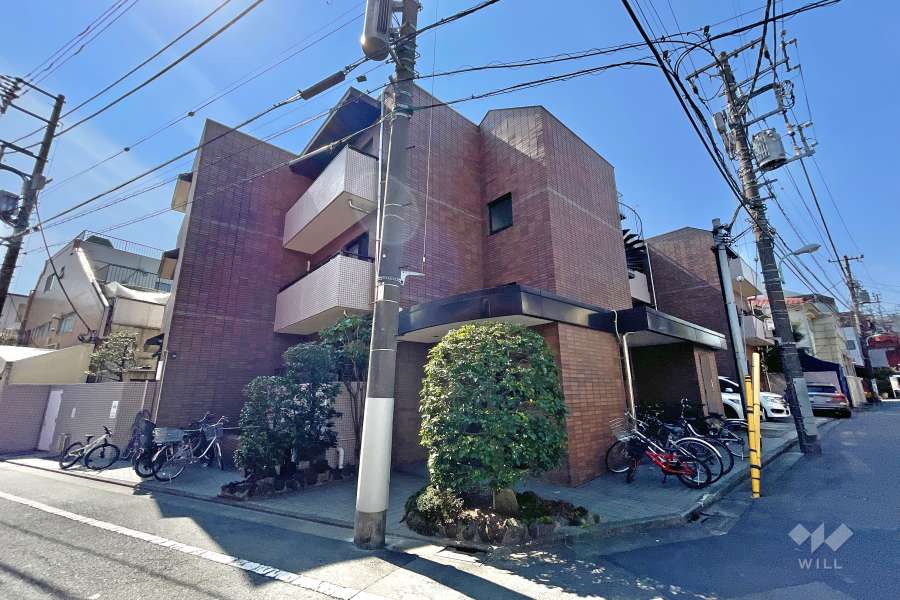 ウェスト清水池コーポの外観（北東側から）