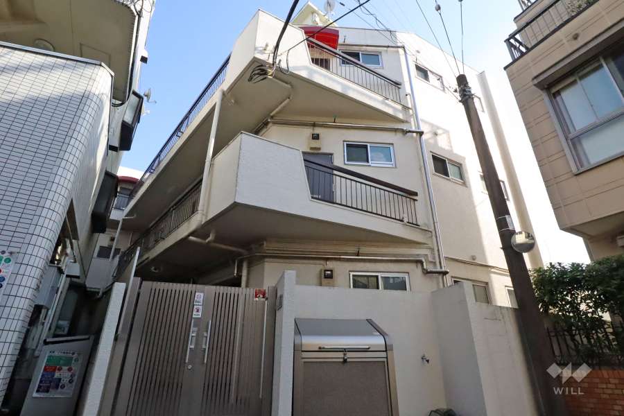 学芸大ゴールデンハイツの外観（北西側から）