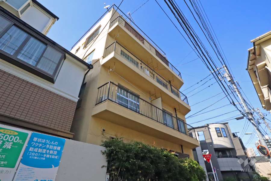 双葉マンションの外観(南西側から)