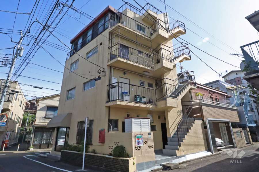 双葉マンションの外観(北東側から)