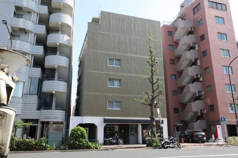 ドミニ目黒の外観(北東側から)