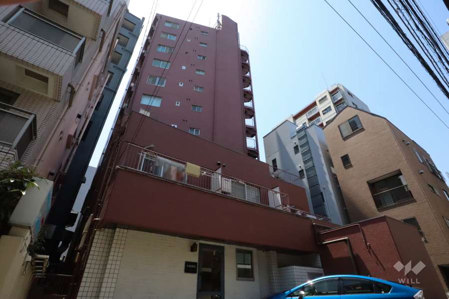 ペガサスマンション青葉台の外観(東側から)