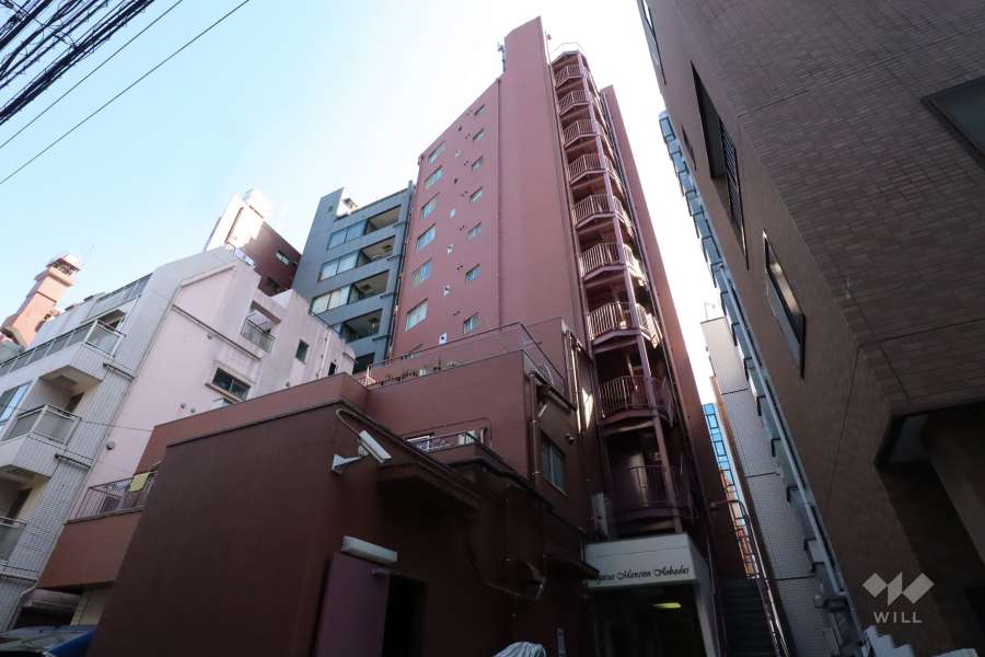 ペガサスマンション青葉台の外観(北側から)