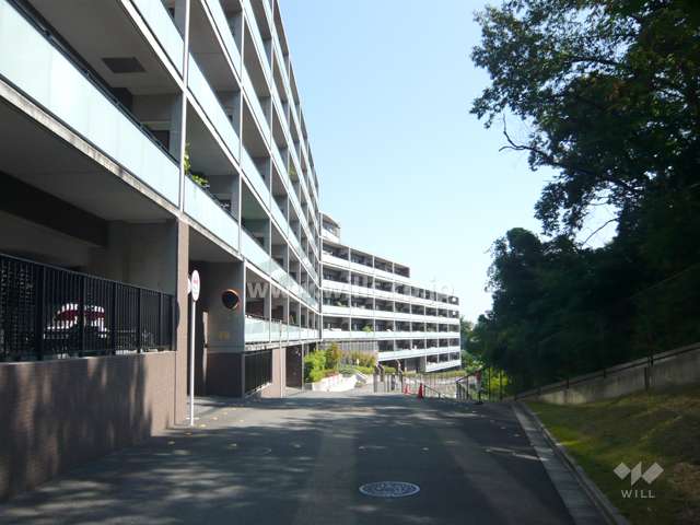 パレ逆瀬川マスターズプレイスの外観（西側から）