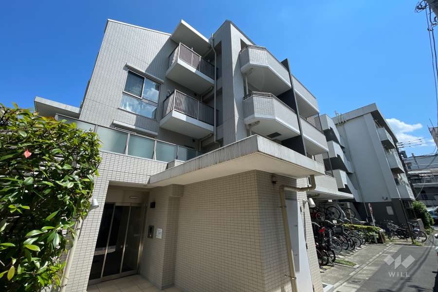 マンションの外観（北西側から）