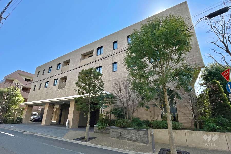 プラウド目黒本町の外観（北西側から）