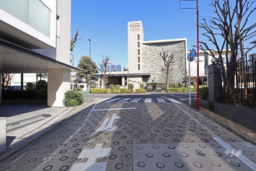 敷地南東側道路