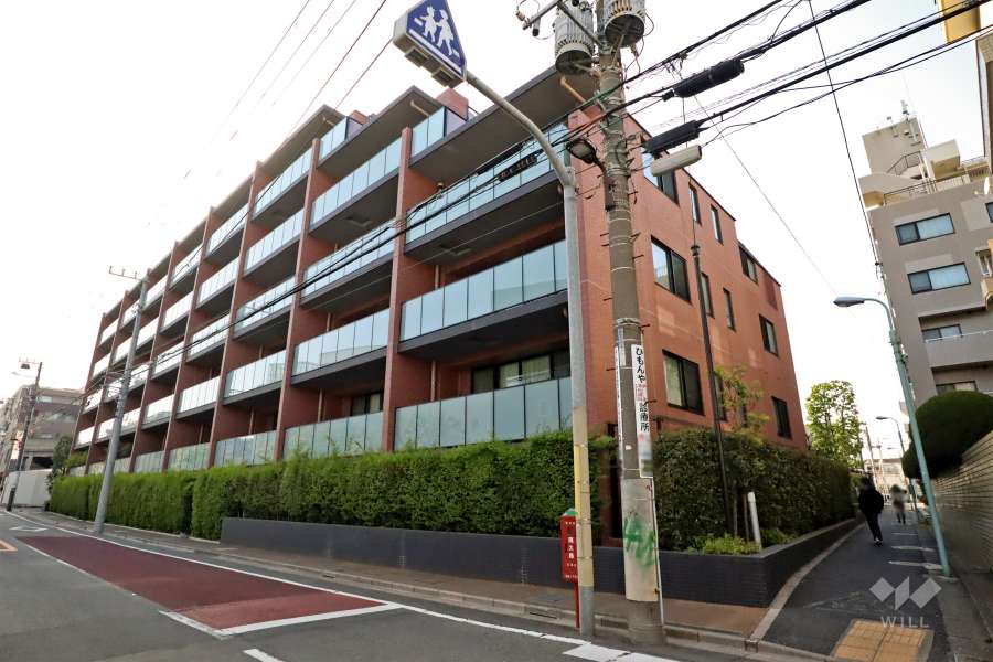 シティハウス目黒学芸大学の外観（南東側から）