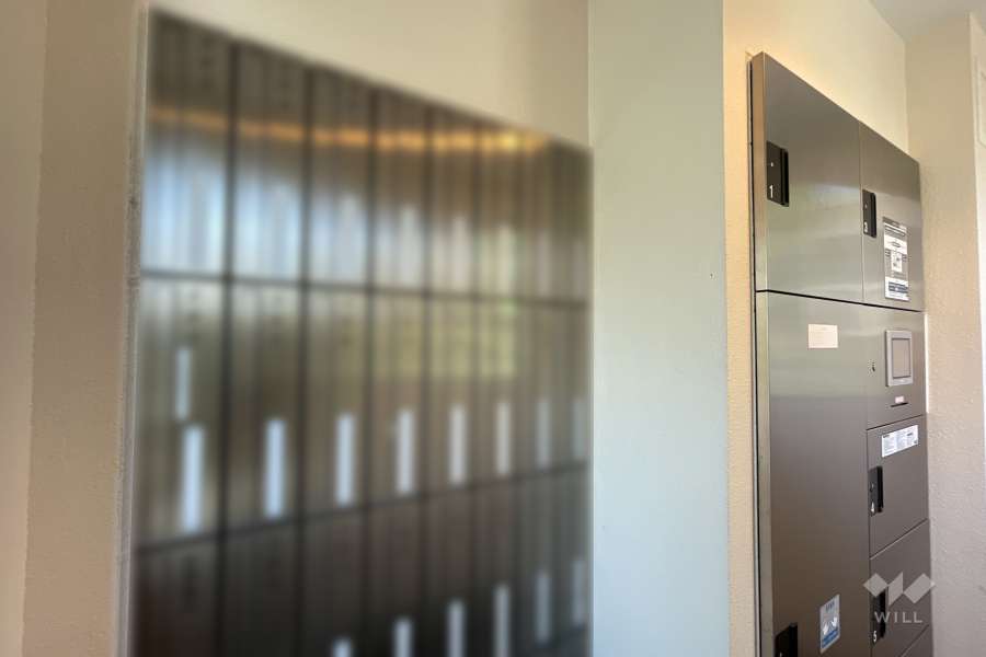 共用ポストと宅配ボックス