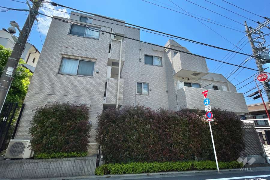 サクラティアラ目黒都立大の外観（南東側から）